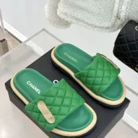 $92.00 USD Chanel Slippers For Women #1432332