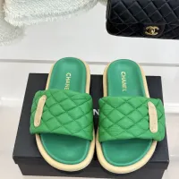 $92.00 USD Chanel Slippers For Women #1432332