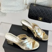 $100.00 USD Chanel Slippers For Women #1432345