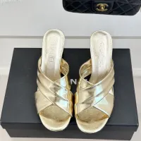 $100.00 USD Chanel Slippers For Women #1432345