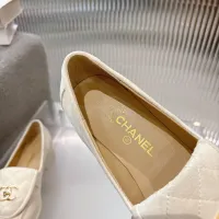 $92.00 USD Chanel Leather Shoes For Women #1432494