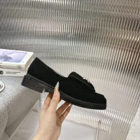 $92.00 USD Chanel Leather Shoes For Women #1432497