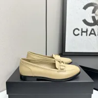 $112.00 USD Chanel Leather Shoes For Women #1432498