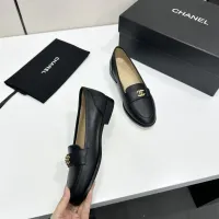 $112.00 USD Chanel Leather Shoes For Women #1432500