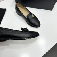 $112.00 USD Chanel Leather Shoes For Women #1432500