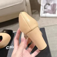 $102.00 USD Chanel High-Heeled Shoes For Women #1432513