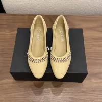 $122.00 USD Chanel Flat Shoes For Women #1432531