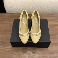$122.00 USD Chanel High-Heeled Shoes For Women #1432598