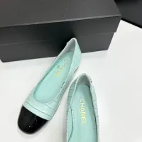 $112.00 USD Chanel Flat Shoes For Women #1432600