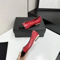 $112.00 USD Chanel Flat Shoes For Women #1432601