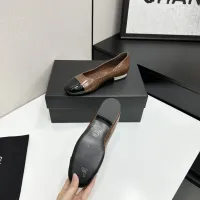 $112.00 USD Chanel Flat Shoes For Women #1432602