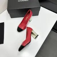 $112.00 USD Chanel High-Heeled Shoes For Women #1432604