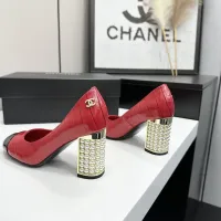 $112.00 USD Chanel High-Heeled Shoes For Women #1432604