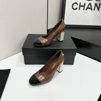 $112.00 USD Chanel High-Heeled Shoes For Women #1432605