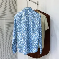 $72.00 USD Louis Vuitton LV Shirts Long Sleeved For Men #1432679