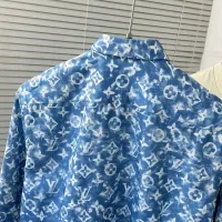 $72.00 USD Louis Vuitton LV Shirts Long Sleeved For Men #1432679