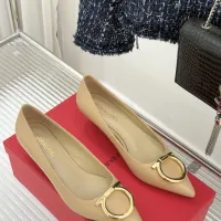 $108.00 USD Salvatore Ferragamo High-Heeled Shoes For Women #1432732