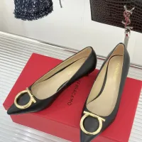 $108.00 USD Salvatore Ferragamo High-Heeled Shoes For Women #1432734
