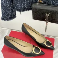 $108.00 USD Salvatore Ferragamo High-Heeled Shoes For Women #1432734