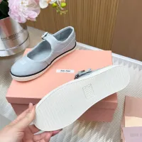 $76.00 USD MIU MIU Flat Shoes For Women #1433018