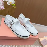 $76.00 USD MIU MIU Flat Shoes For Women #1433019