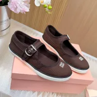 $76.00 USD MIU MIU Flat Shoes For Women #1433021