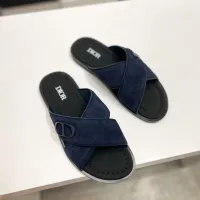 $60.00 USD Christian Dior Slippers For Men #1433214