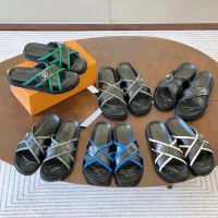 $60.00 USD Louis Vuitton Slippers For Men #1433534