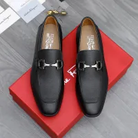 $105.00 USD Salvatore Ferragamo Leather Shoes For Men #1433639