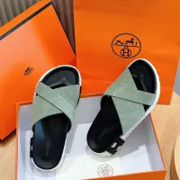 $64.00 USD Hermes Slippers For Men #1433974