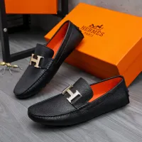 $76.00 USD Hermes Leather Shoes For Men #1434041