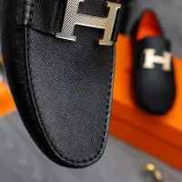 $76.00 USD Hermes Leather Shoes For Men #1434041