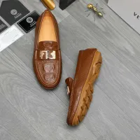 $72.00 USD Versace Leather Shoes For Men #1434073