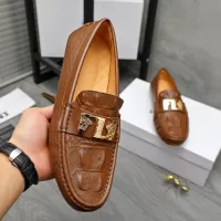 $72.00 USD Versace Leather Shoes For Men #1434073