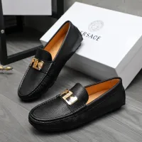 $72.00 USD Versace Leather Shoes For Men #1434077