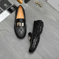 $72.00 USD Versace Leather Shoes For Men #1434079