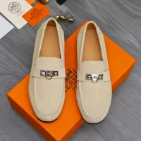 $82.00 USD Hermes Leather Shoes For Men #1434086