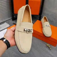 $82.00 USD Hermes Leather Shoes For Men #1434086