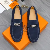 $82.00 USD Hermes Leather Shoes For Men #1434088