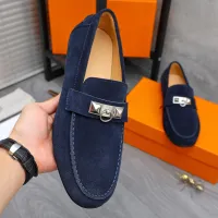 $82.00 USD Hermes Leather Shoes For Men #1434088