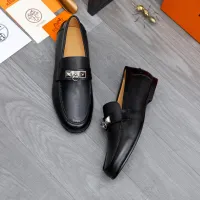 $82.00 USD Hermes Leather Shoes For Men #1434089