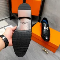 $88.00 USD Hermes Leather Shoes For Men #1434090