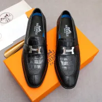 $88.00 USD Hermes Leather Shoes For Men #1434145