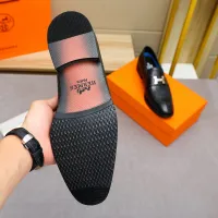$88.00 USD Hermes Leather Shoes For Men #1434145