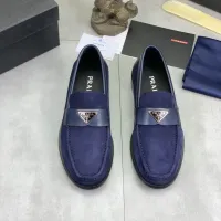 $102.00 USD Prada Leather Shoes For Men #1434248