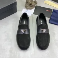 $102.00 USD Prada Leather Shoes For Men #1434249