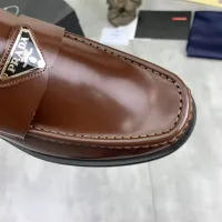 $102.00 USD Prada Leather Shoes For Men #1434250