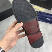 $102.00 USD Prada Leather Shoes For Men #1434251