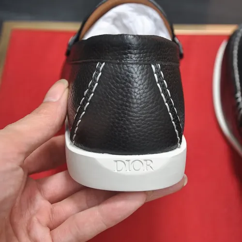 Replica Christian Dior Leather Shoes For Men #1434695 $102.00 USD for Wholesale