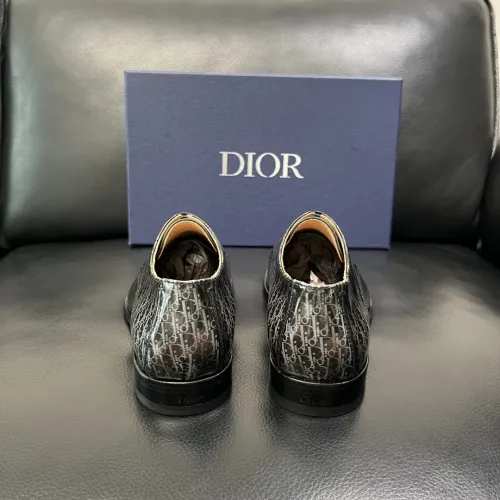 Replica Christian Dior Leather Shoes For Men #1434764 $165.00 USD for Wholesale